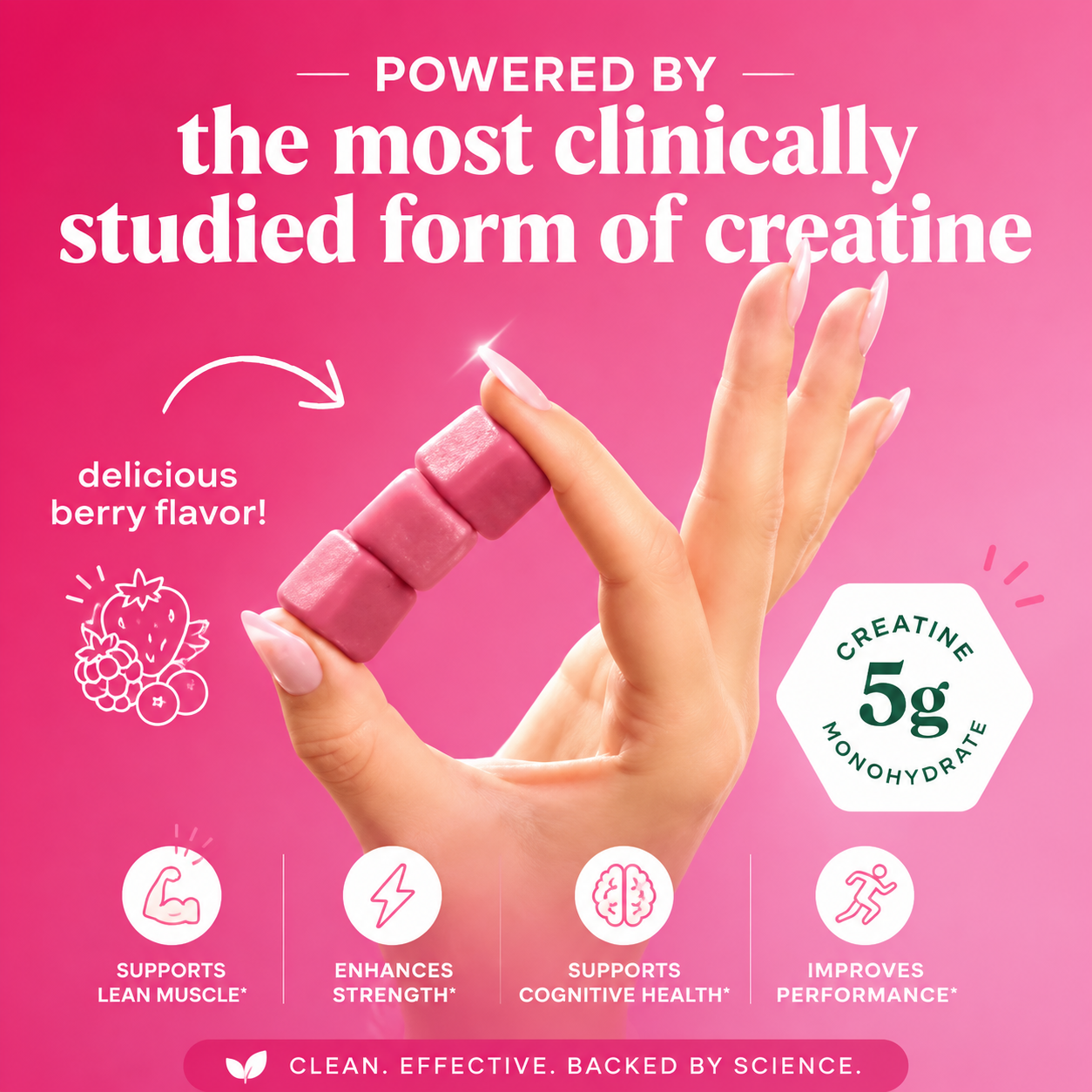 Primeluxe Supps™ SuperCreatine Strength Gummies