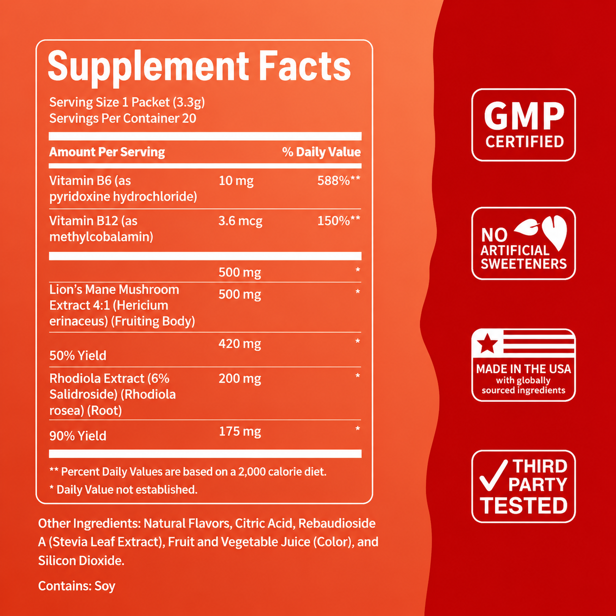 Primeluxe Supps™ SuperFocus Daily Focus Blend