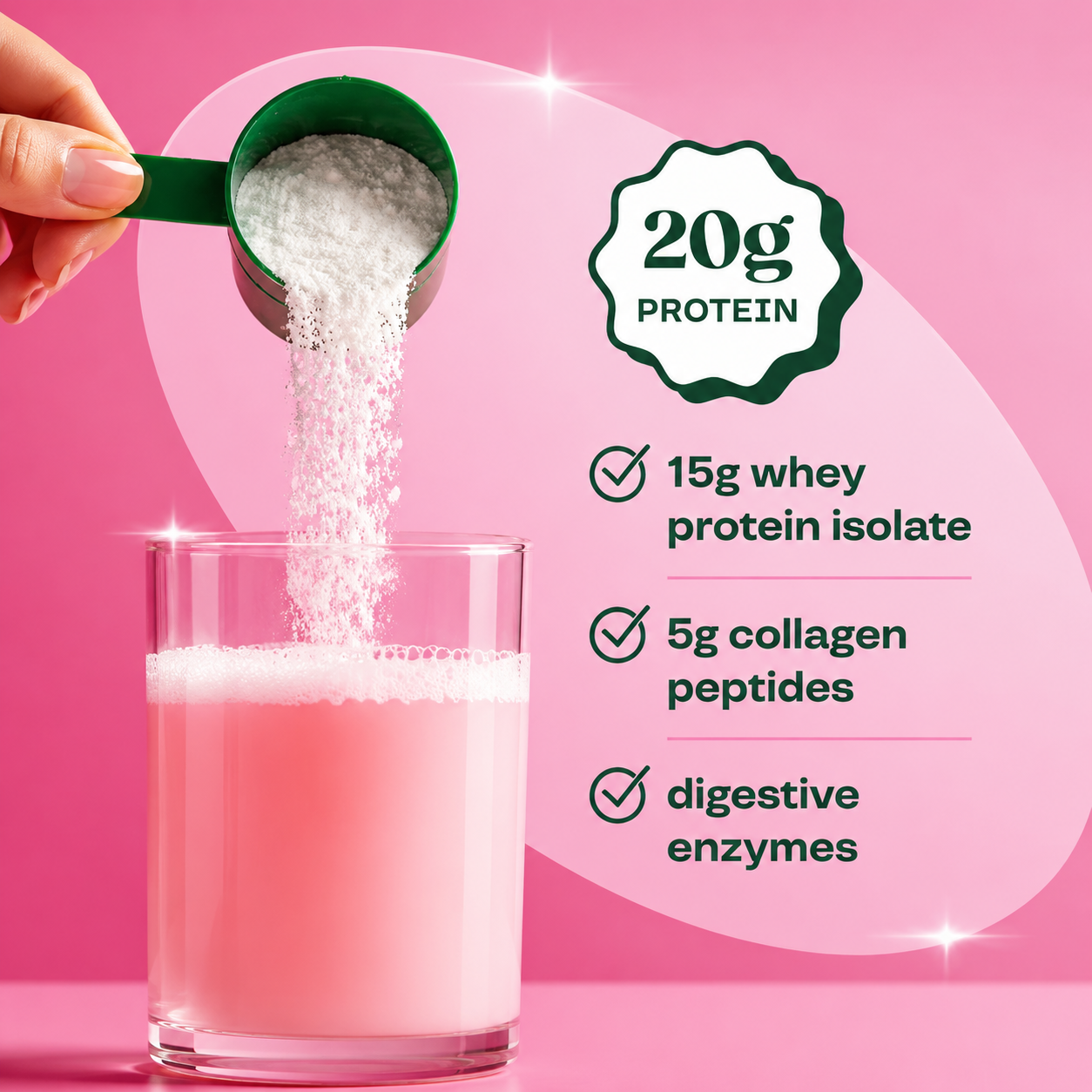 Primeluxe Supps™ SuperProtein Clear Muscle Blend