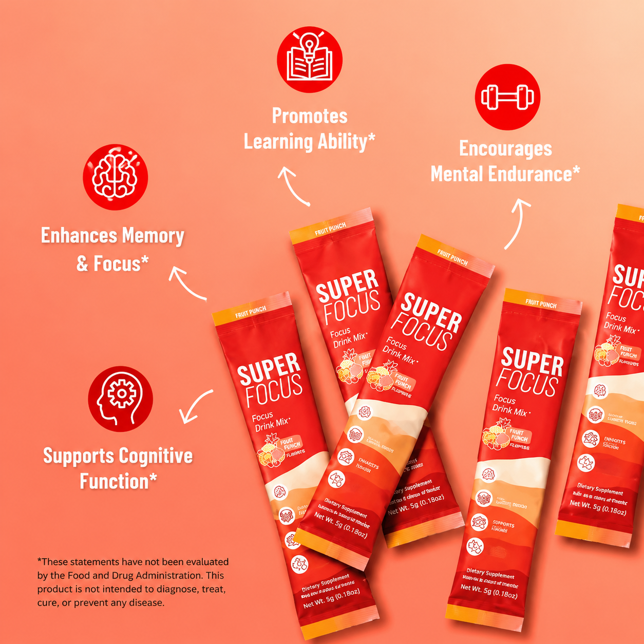 Primeluxe Supps™ SuperFocus Daily Focus Blend