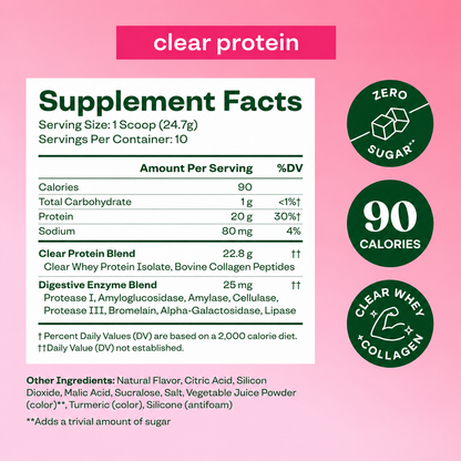 Primeluxe Supps™ SuperProtein Clear Muscle Blend