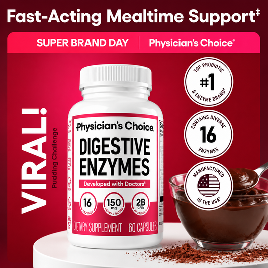 Primeluxe Supps™ SuperDigest Digestive Enzyme Support
