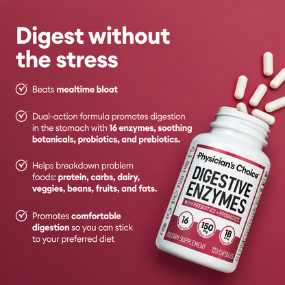 Primeluxe Supps™ SuperDigest Digestive Enzyme Support