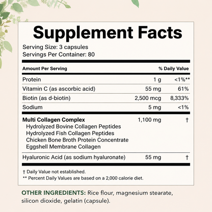 Primeluxe Supps™ SuperCollagen Beauty Complex