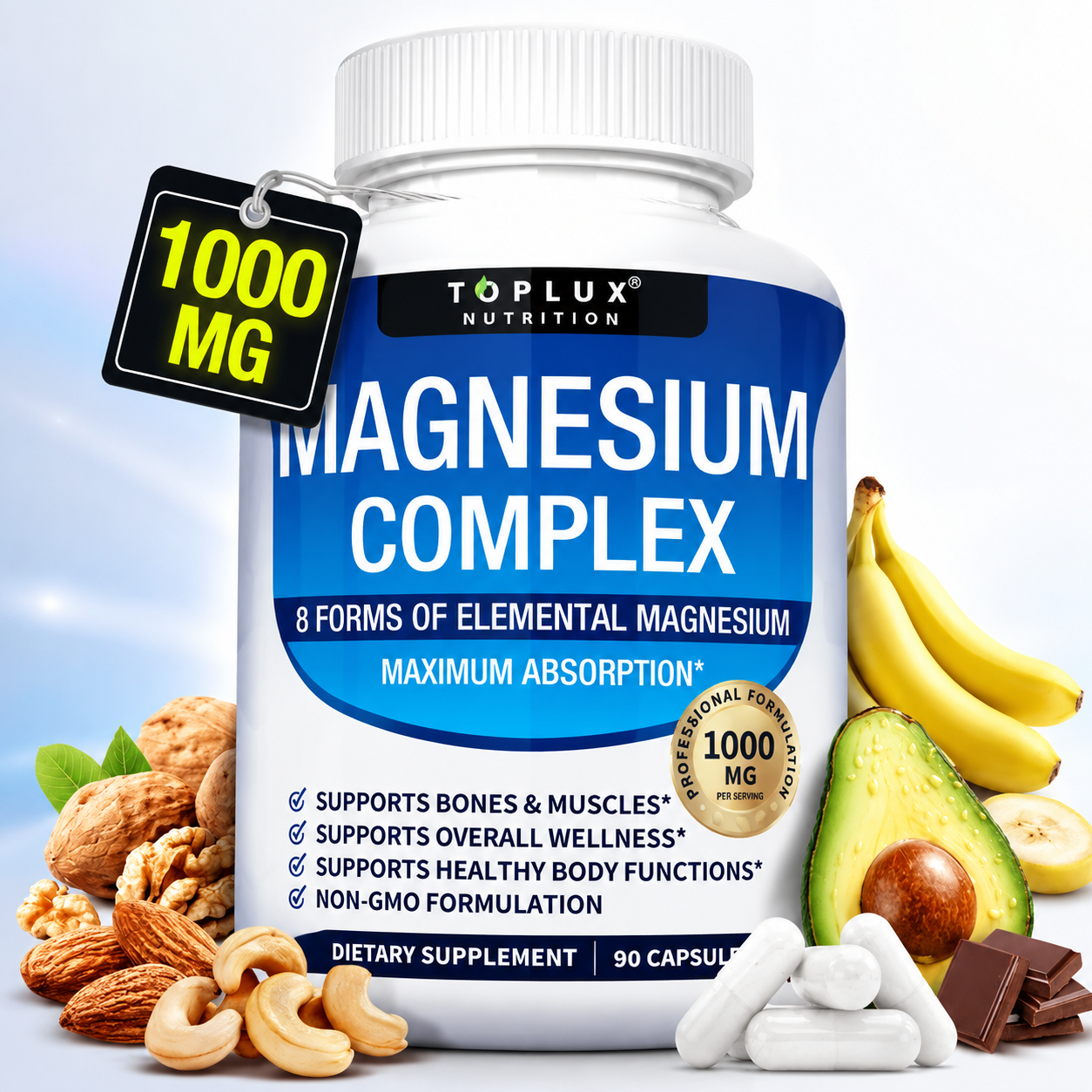 Primeluxe Supps™ Magnesium Complex 1000mg